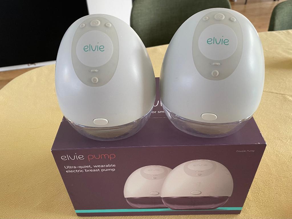 Elvie dubbele borstkolf, Kinderen en Baby's, Babyvoeding en Toebehoren, Ophalen, Zo goed als nieuw, Borstkolf