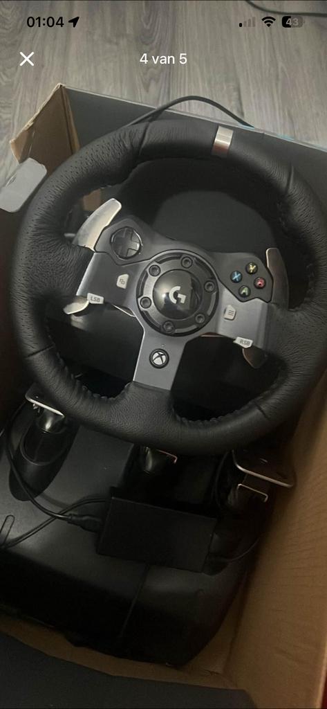 Logitech G920 driving wheel universal, Ophalen, Zo goed als nieuw