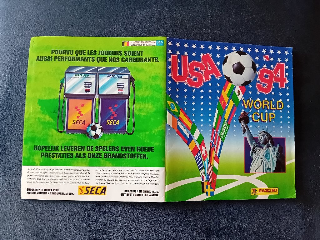 panini stickerboek WK USA 94, Ophalen of Verzenden, Zo goed als nieuw, Sport
