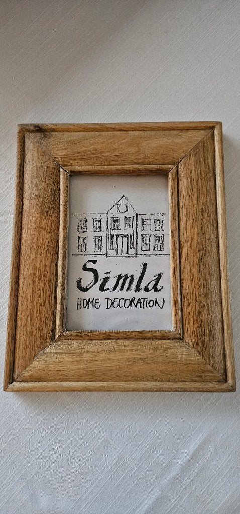 fotokader, hout, Simla, om te hangen, Enlèvement, Comme neuf