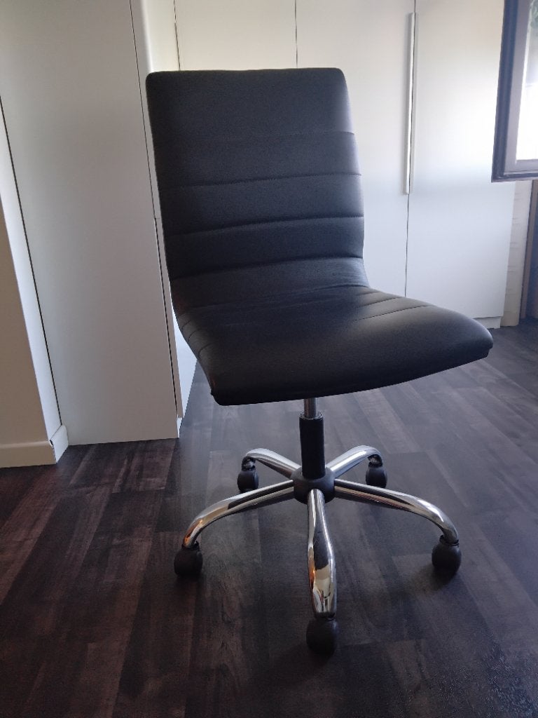 Bureaustoel, Ophalen, Gebruikt, Zwart, Bureaustoel