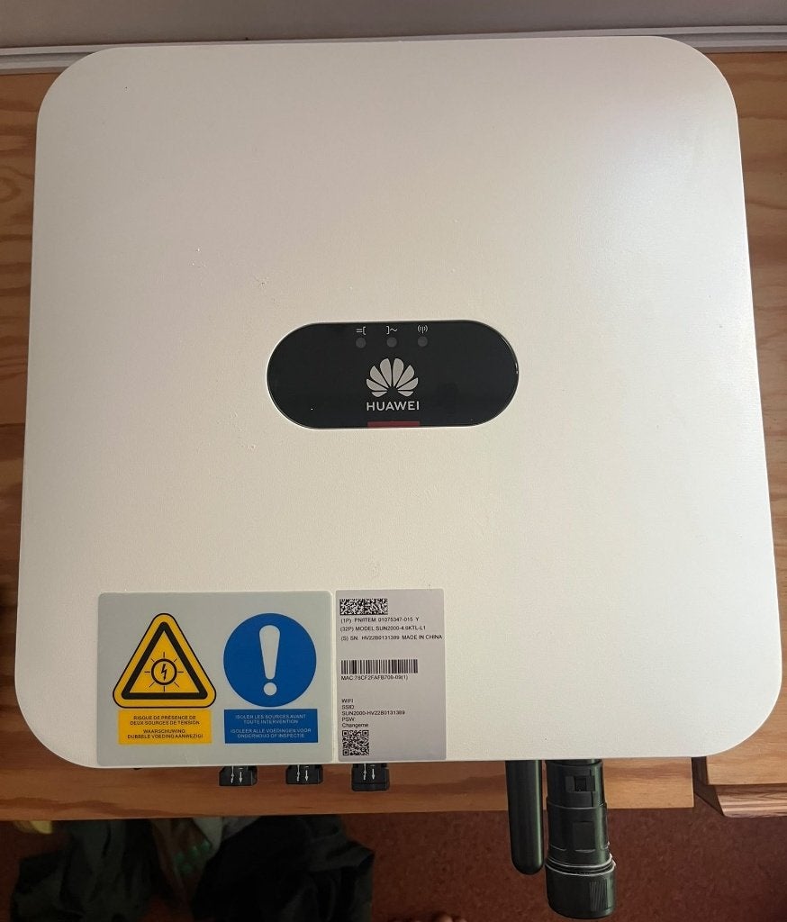 Huawei Omvormer, Ophalen, Zo goed als nieuw, Compleet systeem