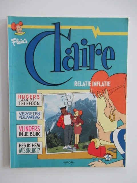 claire...nr.4..relatie inflatie.............1st, Enlèvement ou Envoi, Utilisé
