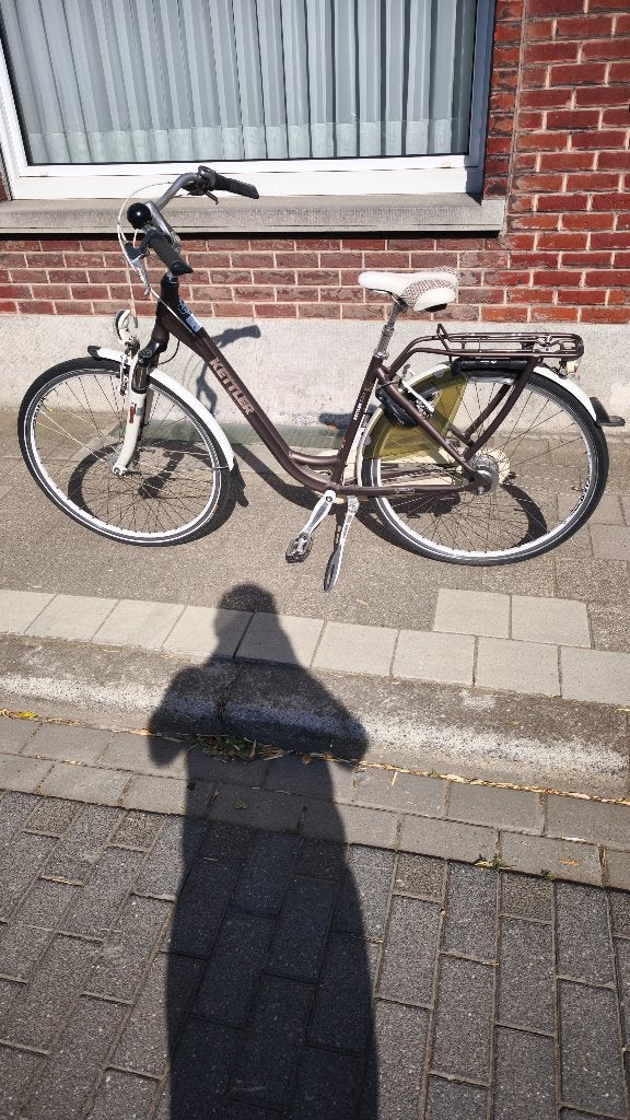 Dames fiets, Velgrem, (Extra) lage instap, Zo goed als nieuw, 50 tot 53 cm