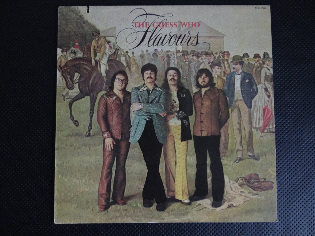 LP The Guess Who: Flavours., Enlèvement ou Envoi, Avec pochette intérieure, Utilisé, Rock classique