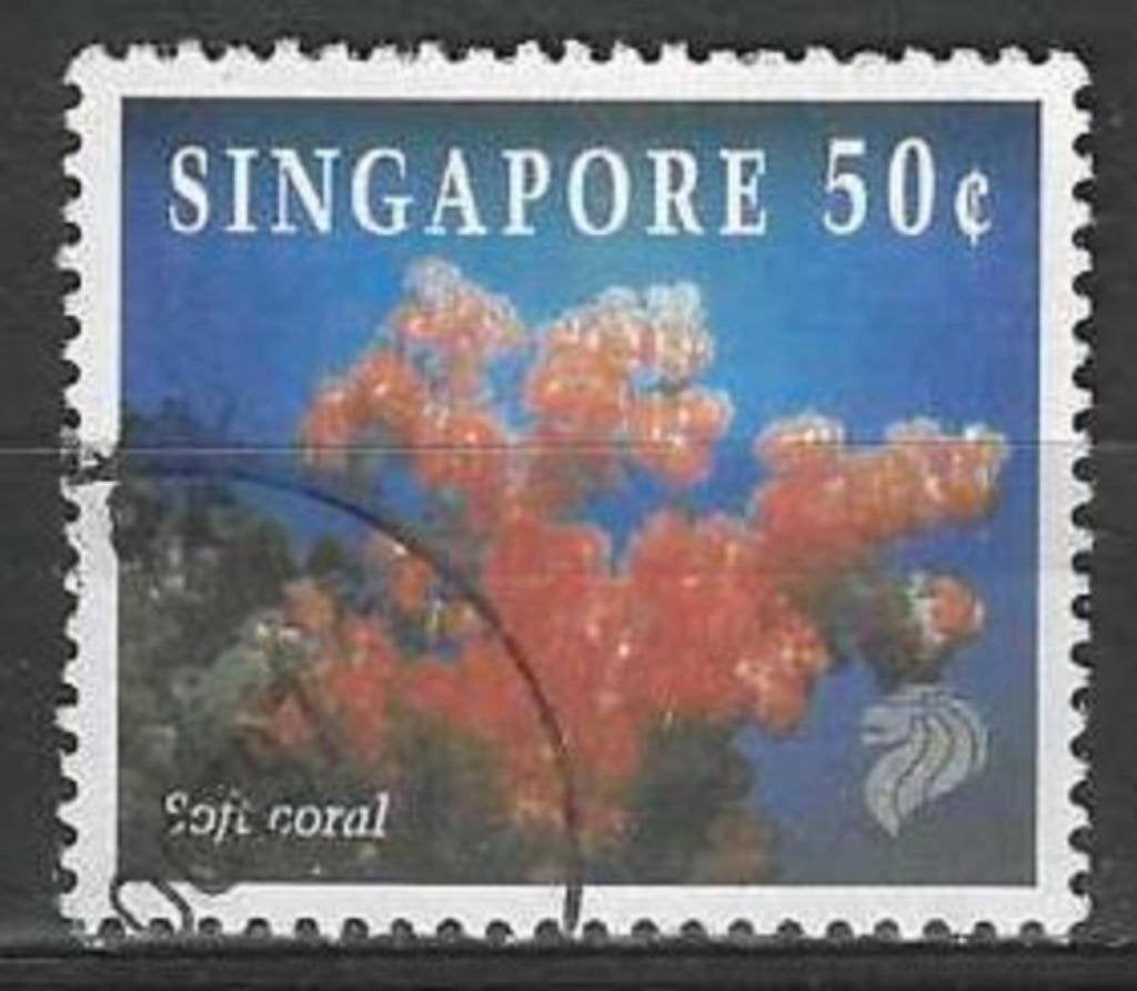 Singapore 1993 - Yvert 694 - Dendronephthya  (ST), Verzenden, Gestempeld