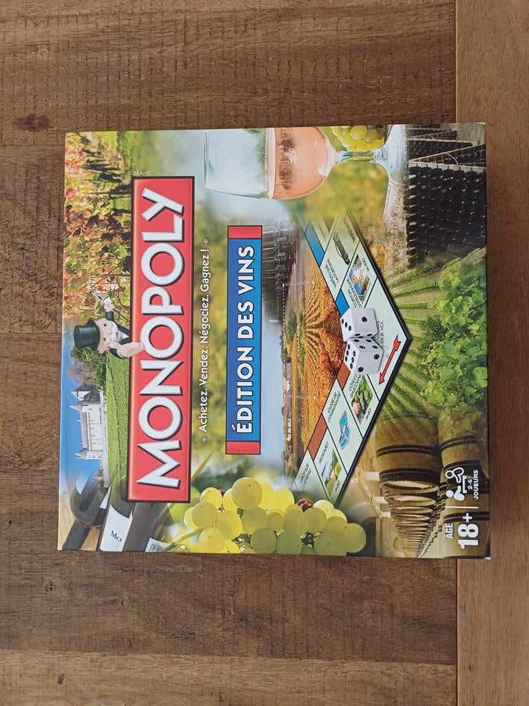 Monopoly Edition Des Vins, Enlèvement ou Envoi