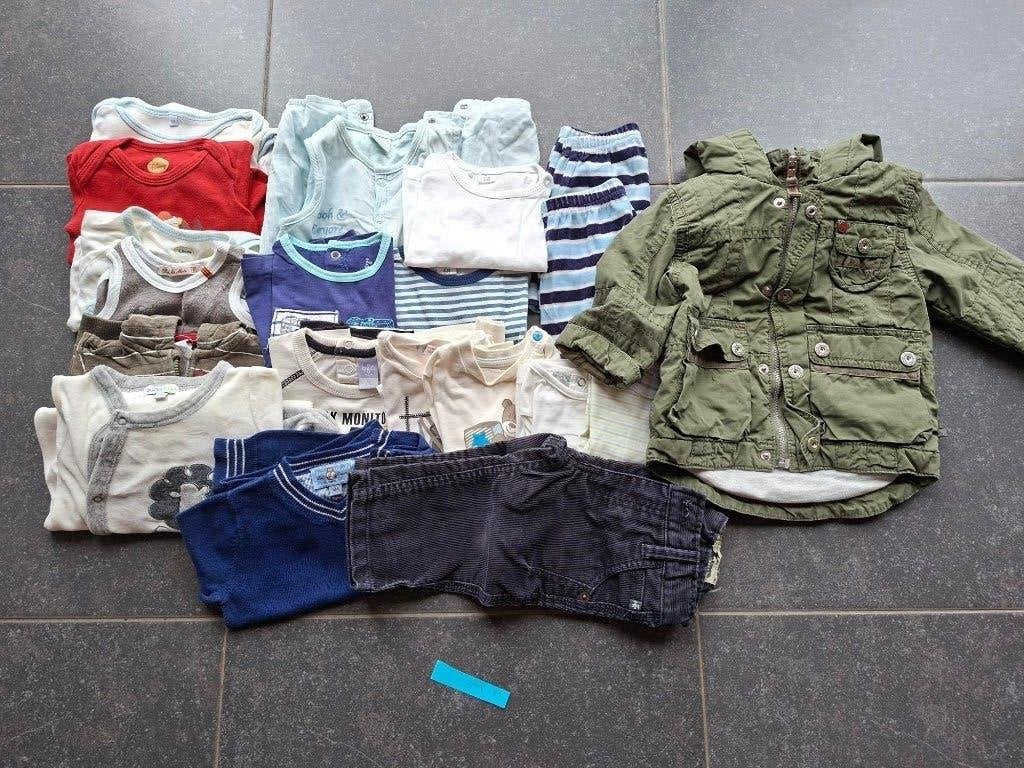 Paquet de vêtements taille 68, Enlèvement ou Envoi, Comme neuf, Taille 68