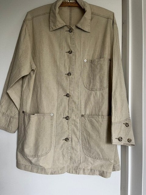 linnen damesjasje, Kleding | Dames, Jassen | Zomer, Ophalen of Verzenden, Zo goed als nieuw, Maat 38/40 (M)