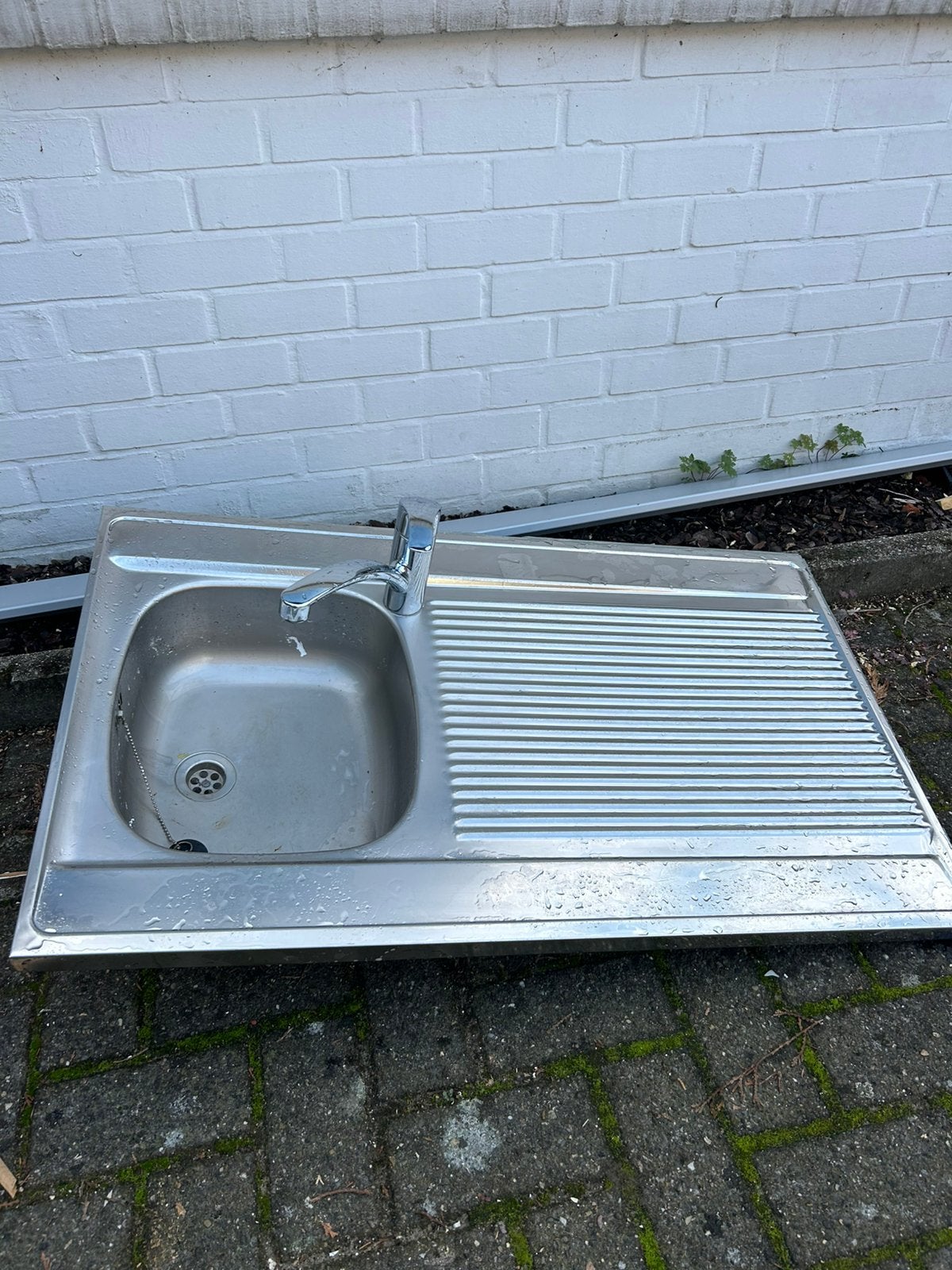 spoelbak, Ophalen, Gebruikt