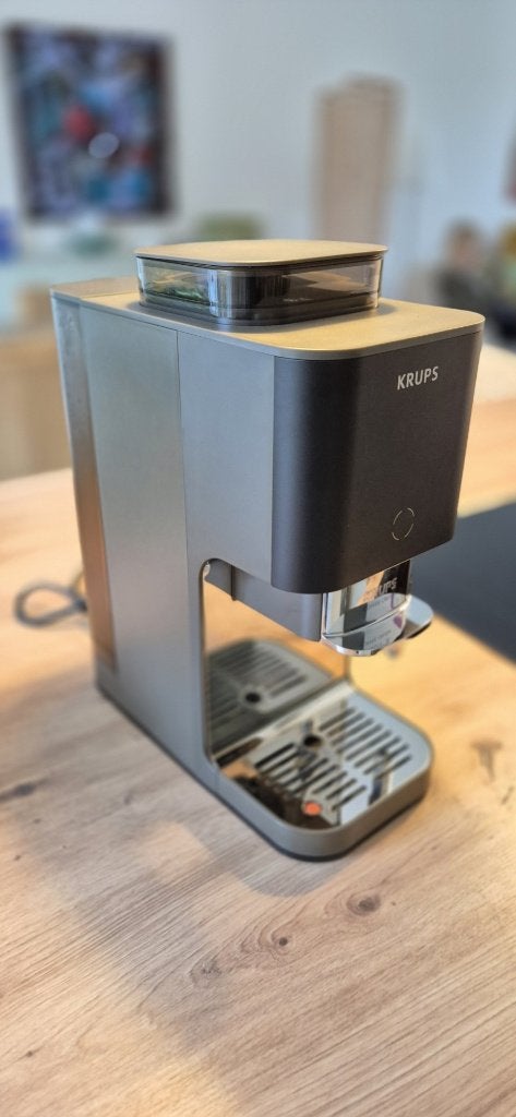Cafetière automatique KRUPS SA403, Enlèvement ou Envoi, Café en grains, Comme neuf, Cafetière