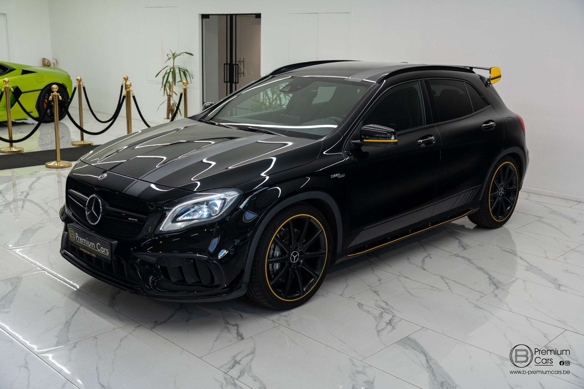 Mercedes-Benz GLA 45 AMG 4MATIC! Edition one! Sfeer! ACC! me, Autos, Achat, Entreprise, Entretenue par le concessionnaire, Noir