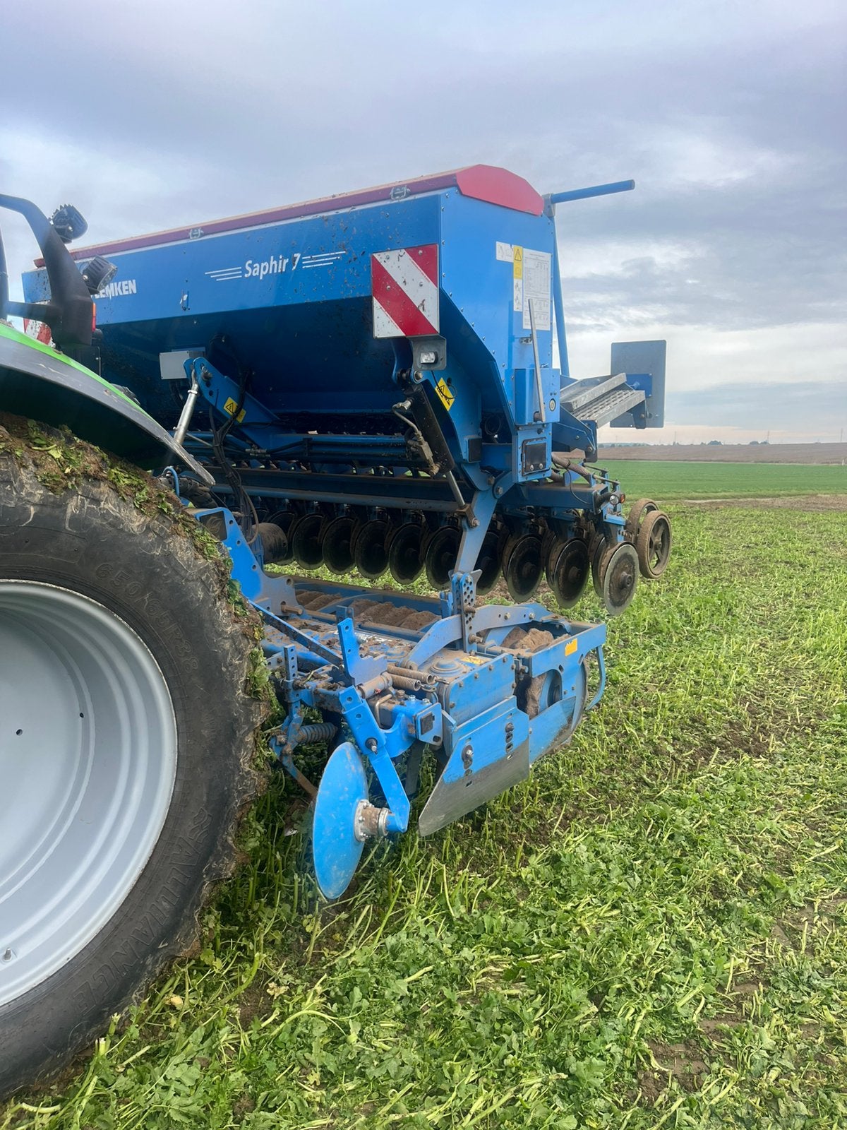 Lemken Saphir 7 + Zirkon 12, Ophalen