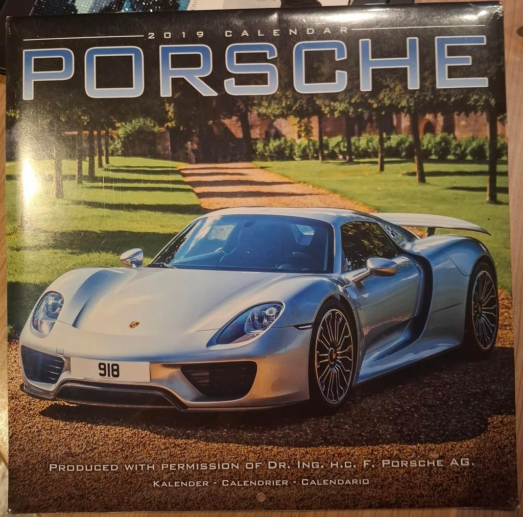 Porsche kalender, Ophalen of Verzenden, Porsche