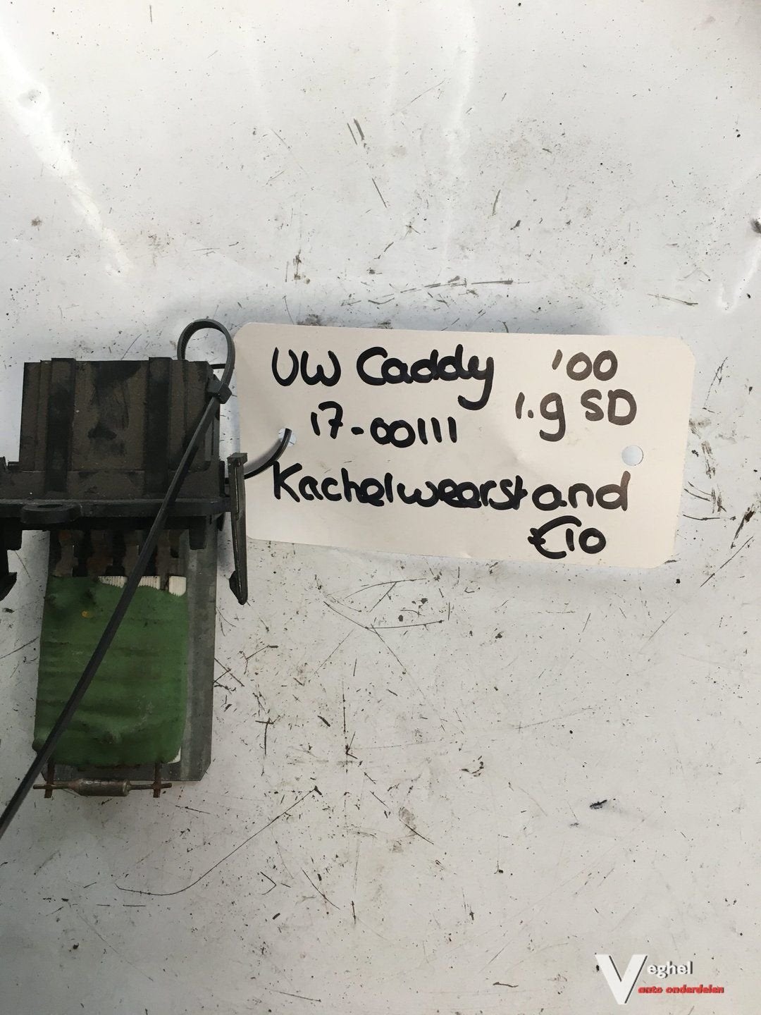 Vw Caddy 1.9sd 2000 Kachelweerstand, -, Utilisé, -, -