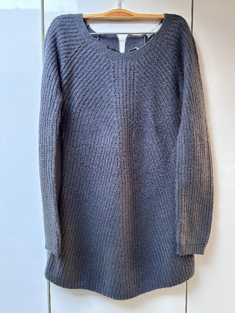 Pull gris noué au dos Blancheporte - Taille XS *, Blanche Porte, Gris, Enlèvement ou Envoi, Comme neuf
