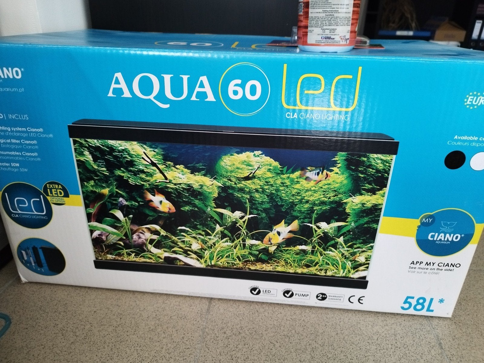 Nieuwe aquariums, Enlèvement, Filter