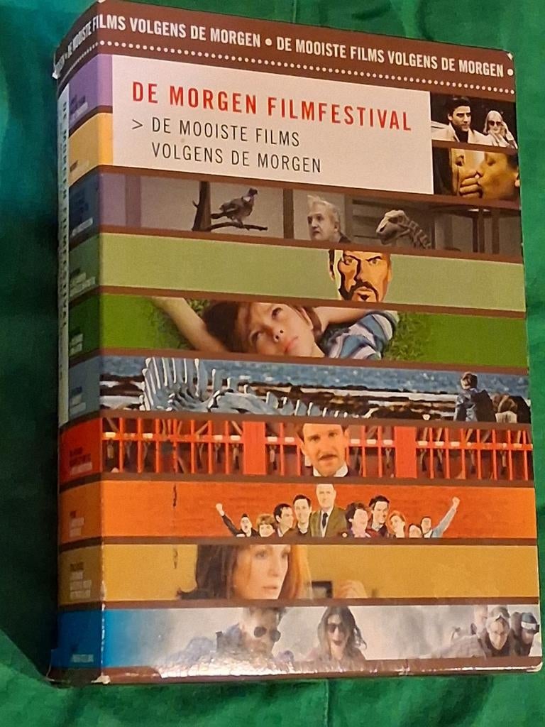Dvd-box De Morgen Filmfestival 2015, de 10 mooiste films, Cd's en Dvd's, Overige gebieden, Boxset, Ophalen of Verzenden, Zo goed als nieuw