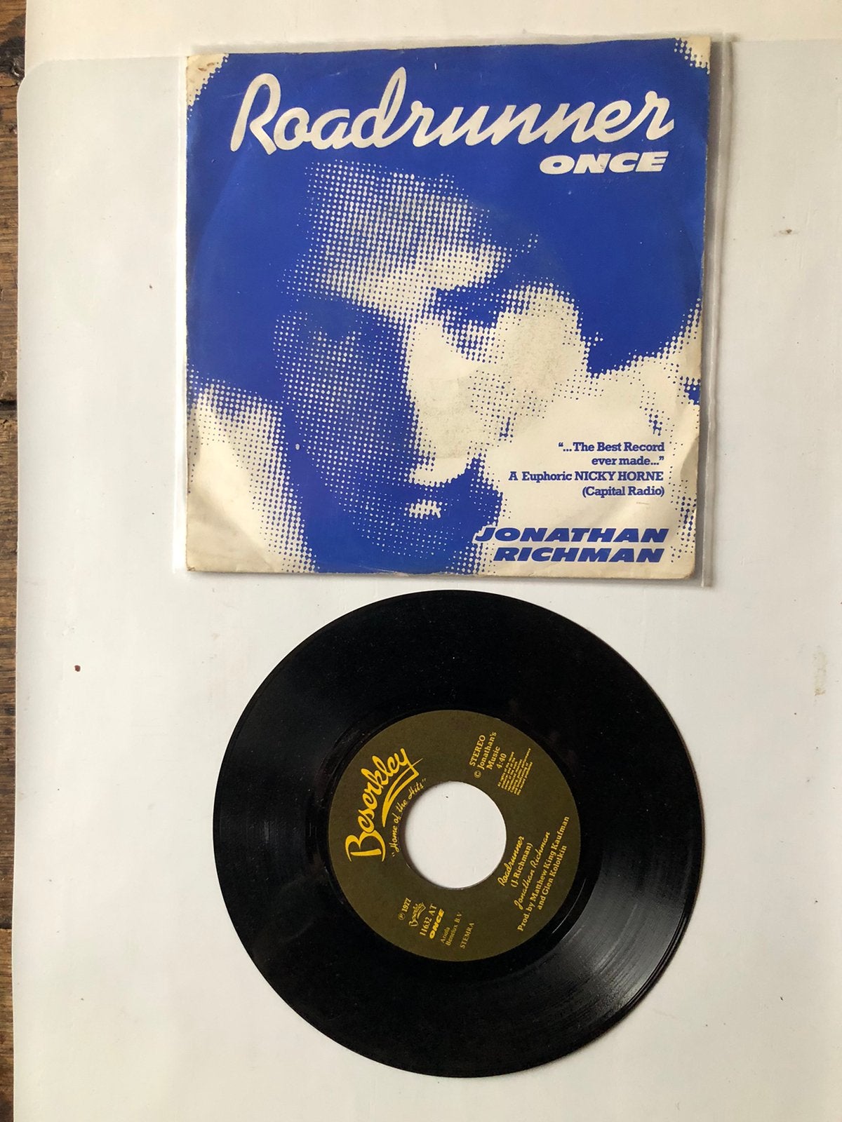 The Modern Lovers: roadrunner ( 1977), Verzenden, Zo goed als nieuw