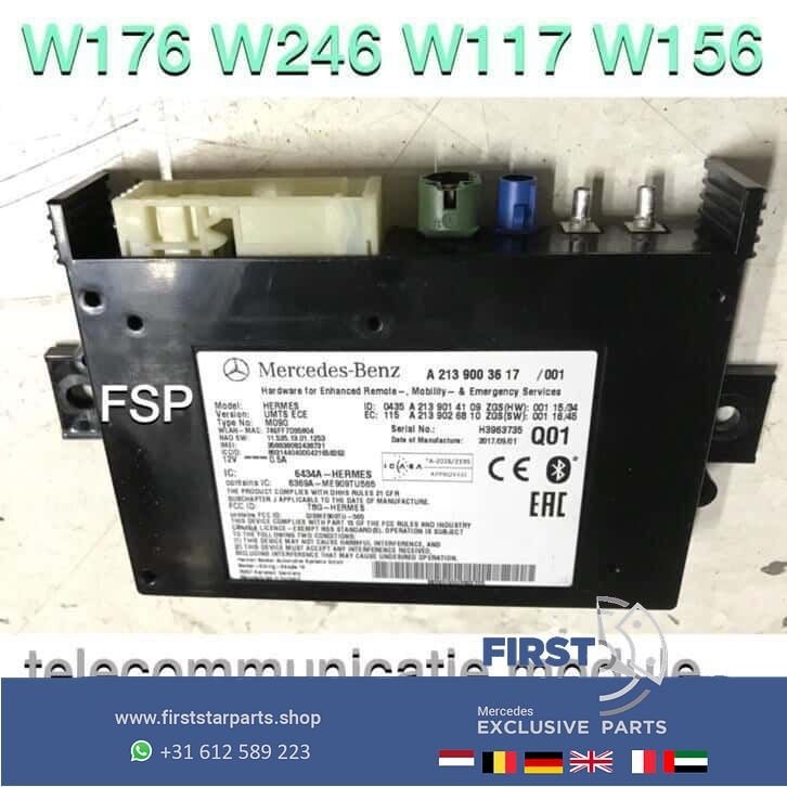 W176 W246 W205 W213 W213 W156 W253 communicatie module OEM, -, Utilisé, -, -