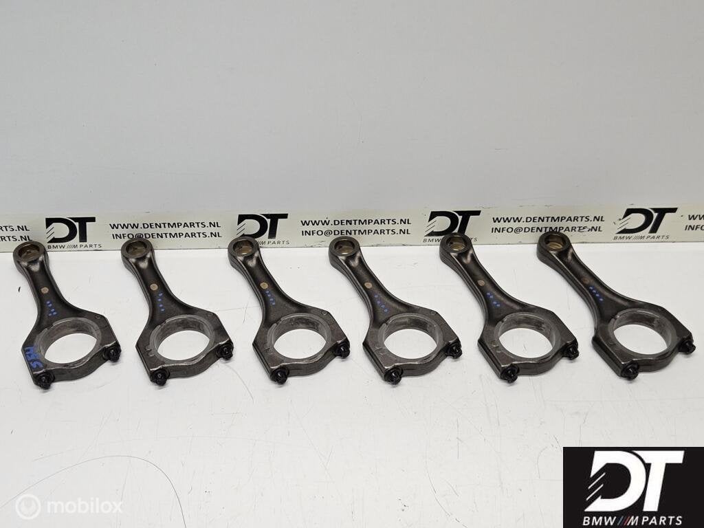 Drijfstang set 6x M10 BMW E46 M3 S54 S54B32 11247834437, Gebruikt, Ophalen of Verzenden, BMW, BMW