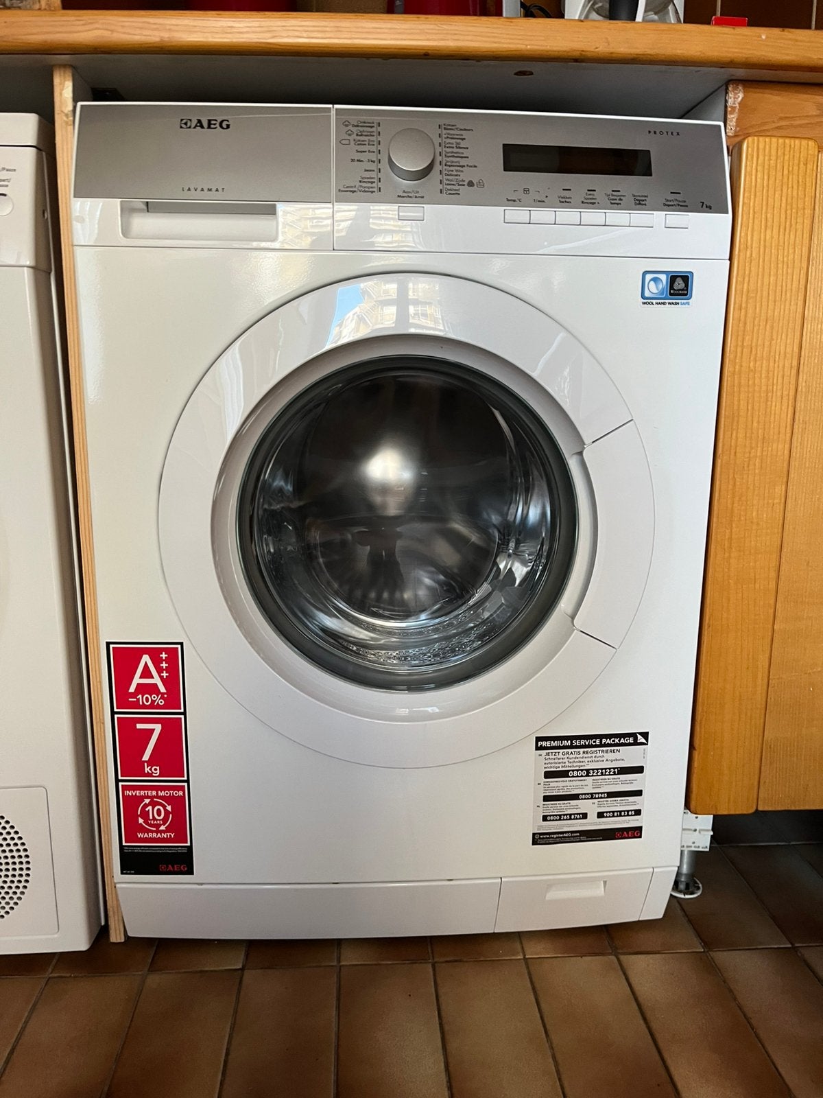 Lave linge AEG, Enlèvement, Comme neuf