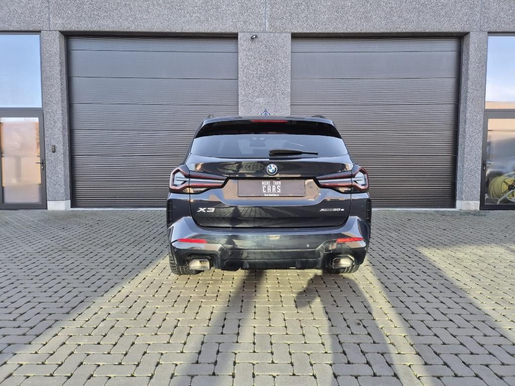 BMW X3 xDrive 30e M-sport Pano Trekhaak keyless, Auto's, BMW, Automaat, 2065 kg, Zwart, Leder