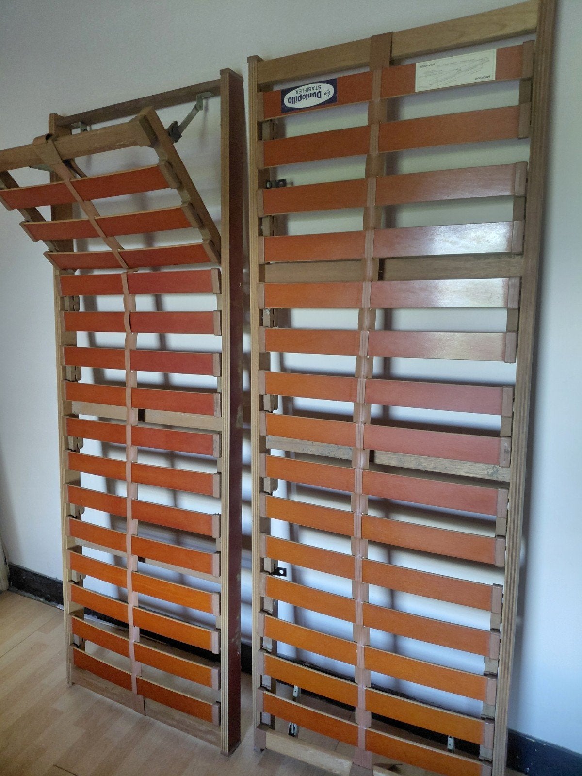 gratis lattenbodems, Huis en Inrichting, Slaapkamer | Matrassen en Bedbodems, Ophalen, Gebruikt, 140 cm, Twijfelaar