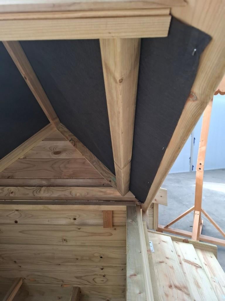 kippenhok kippenhokken Chalet 3 geimpregneerd, Dieren en Toebehoren, Ophalen, Nieuw, Kippenhok of Kippenren