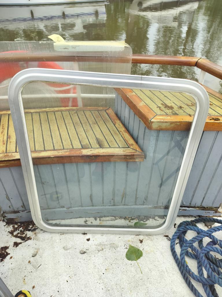 Fenêtre de navire en aluminium, Sports nautiques & Bateaux, Enlèvement