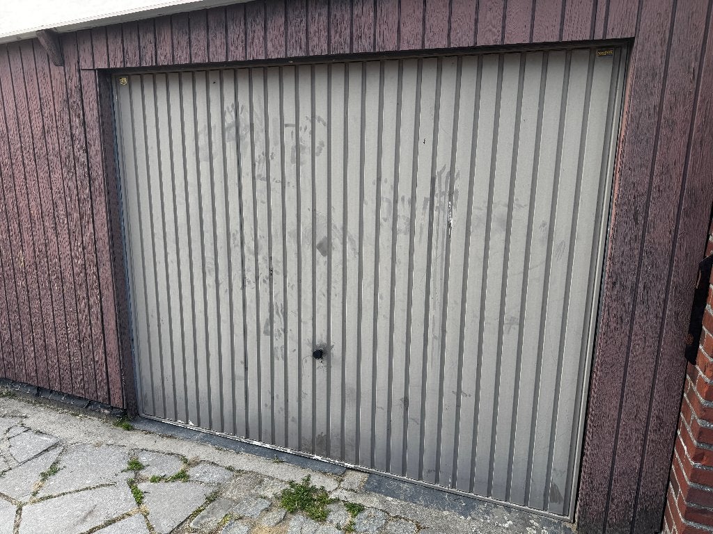 Kantelpoort (zelf uit te breken), Ophalen, Gebruikt, IJzer, Slot
