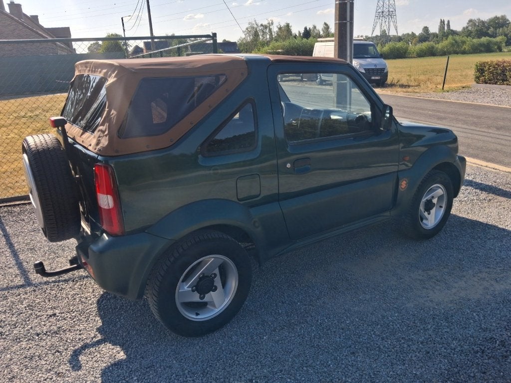 Suzuki jimny #Cabrio# Met nieuwe softtop !!87 000km!!, Auto's, 4 zetels, Stof, Bedrijf, Handgeschakeld