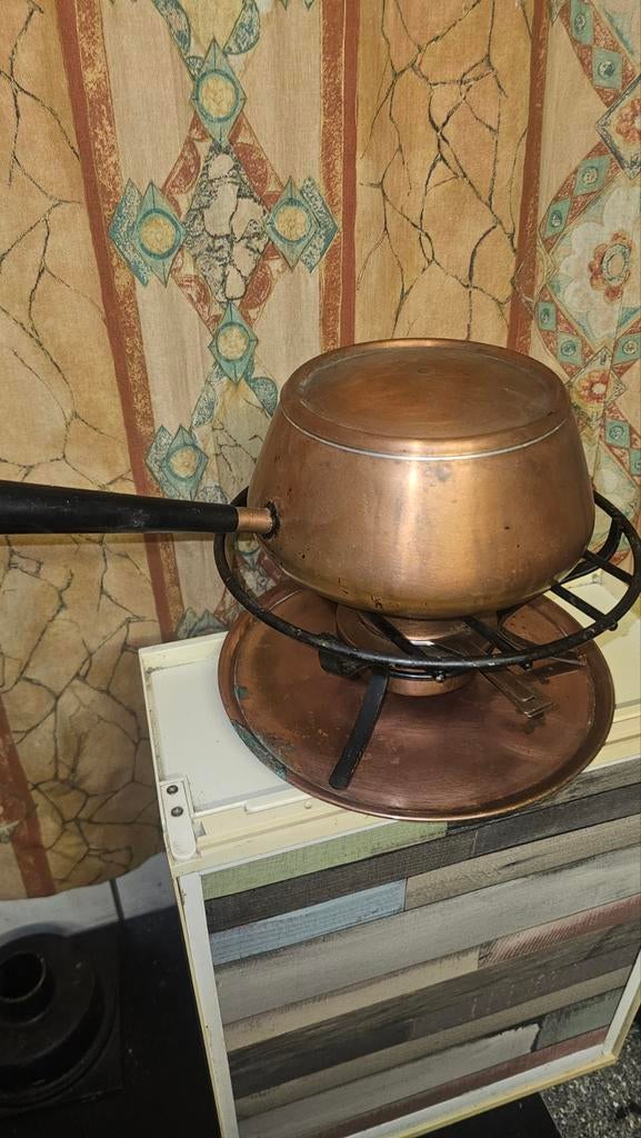 Caquelon en cuivre., Enlèvement ou Envoi, Cuivre