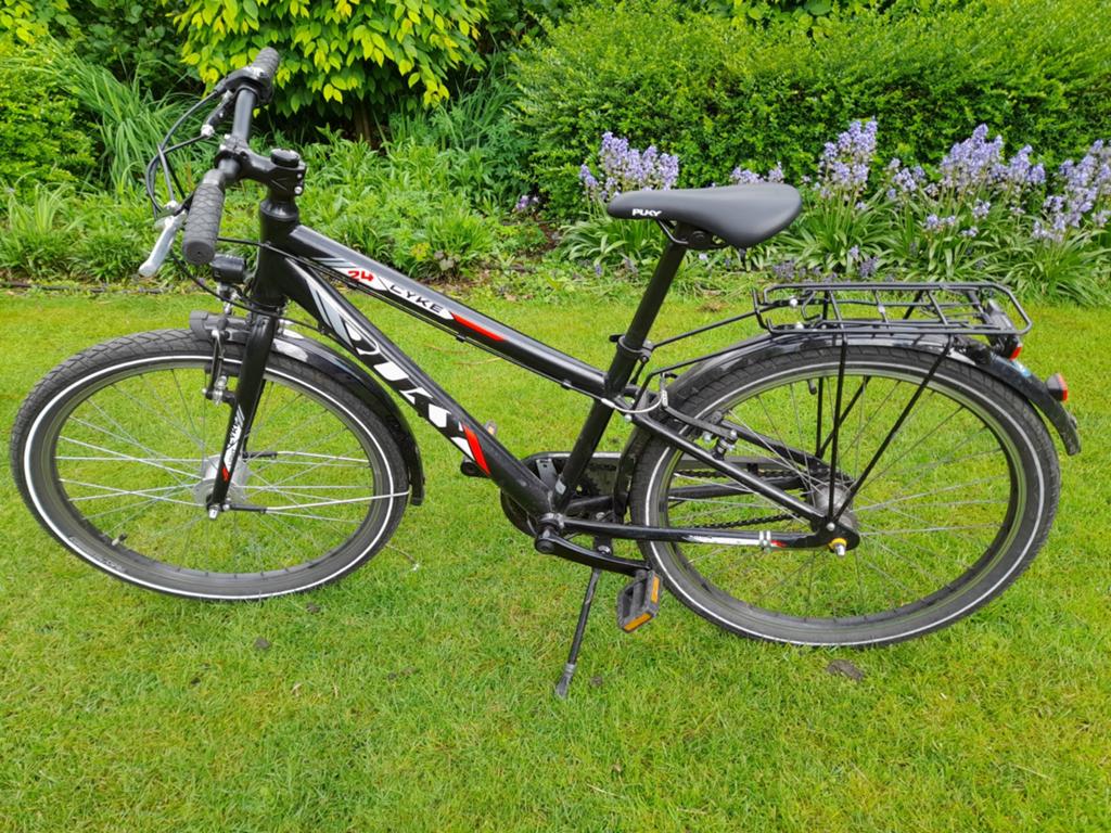 Jongensfiets Puky 24 inch, Ophalen, Terugtraprem, Versnellingen, Puky