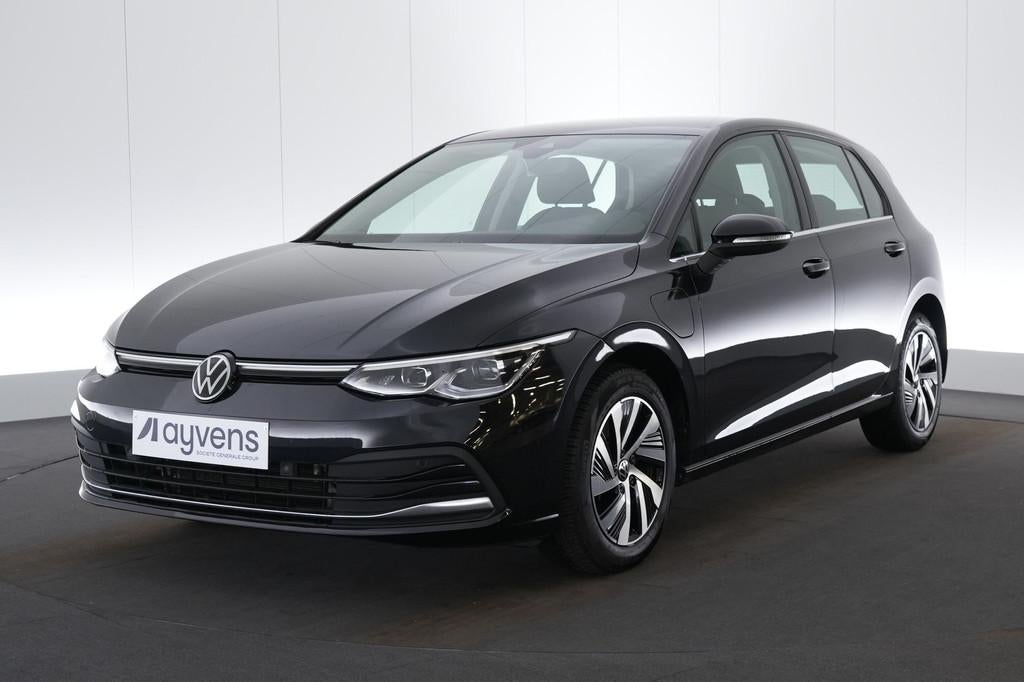 (2DQG205) VOLKSWAGEN GOLF VIII, Auto's, Gebruikt, Alcantara, Zwart, Plug-in hybride