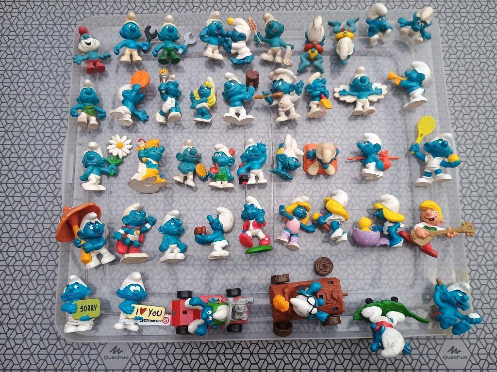 Verschillende Schleich Smurfen aan € 3,50, Ophalen of Verzenden, Gebruikt, Verschillende Smurfen, Poppetje, Figuurtje of Knuffel