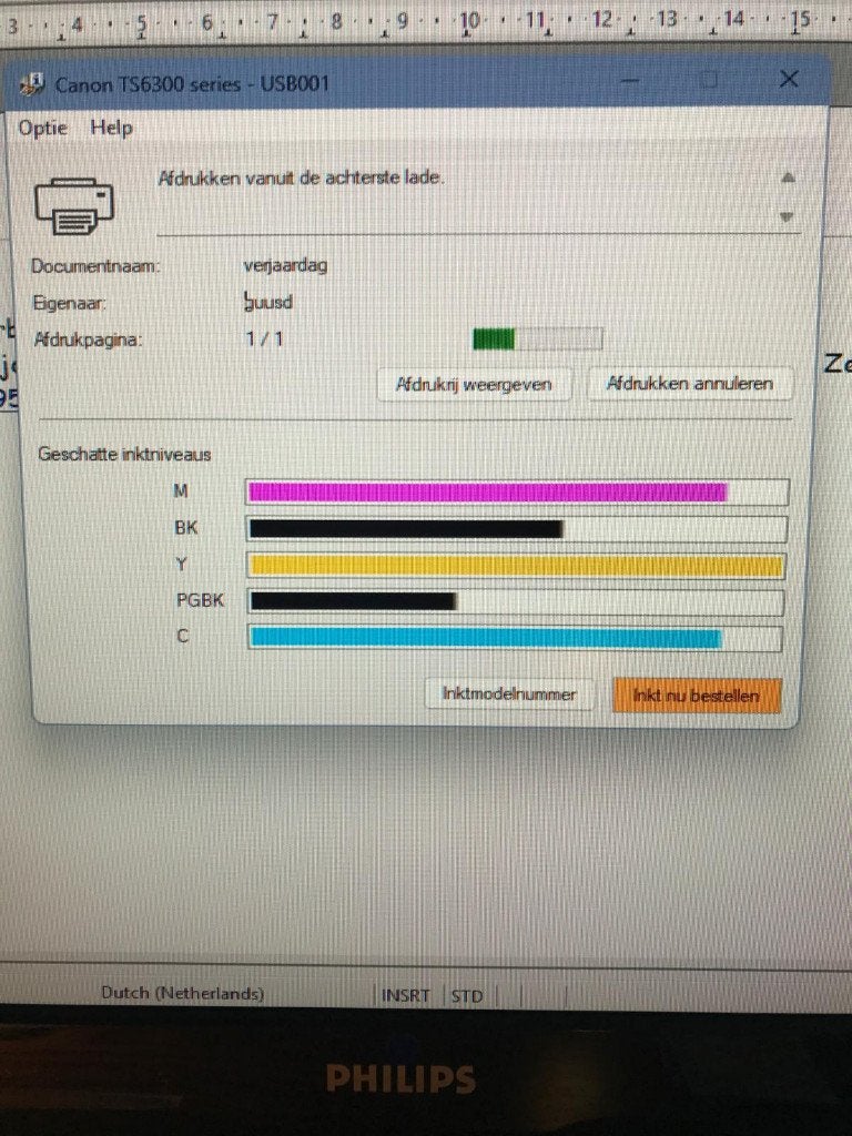 Canon PGI/CLI 580/581 Inkt, Ophalen