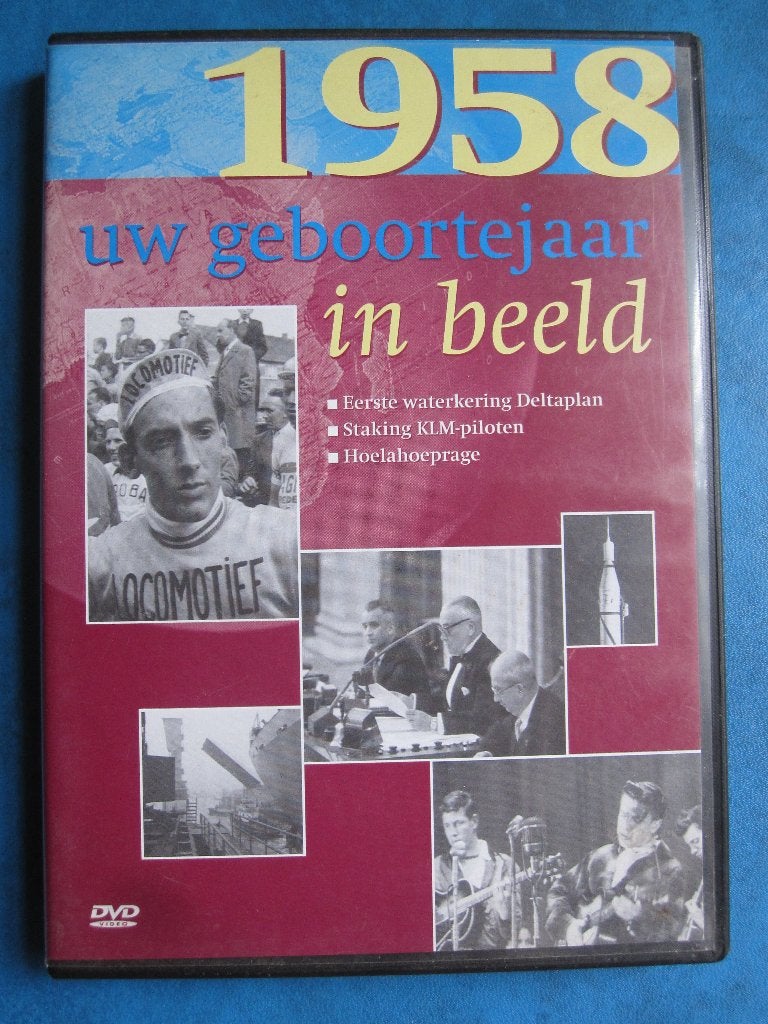 Votre année de naissance en images 1958, Enlèvement ou Envoi, Tous les âges, Comme neuf, Politique ou Histoire