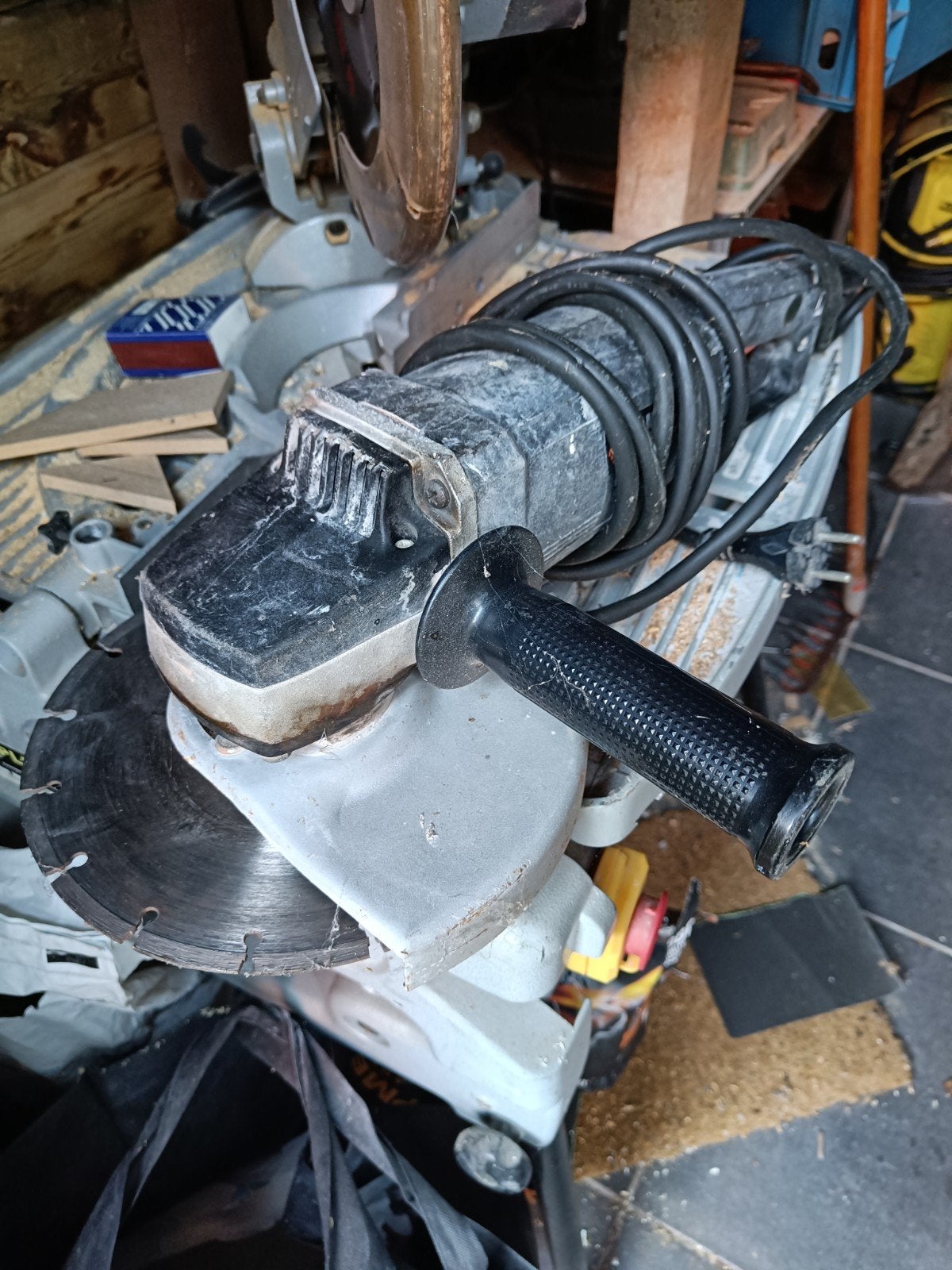 grote slijpmachine, Bricolage & Construction, Enlèvement, Utilisé