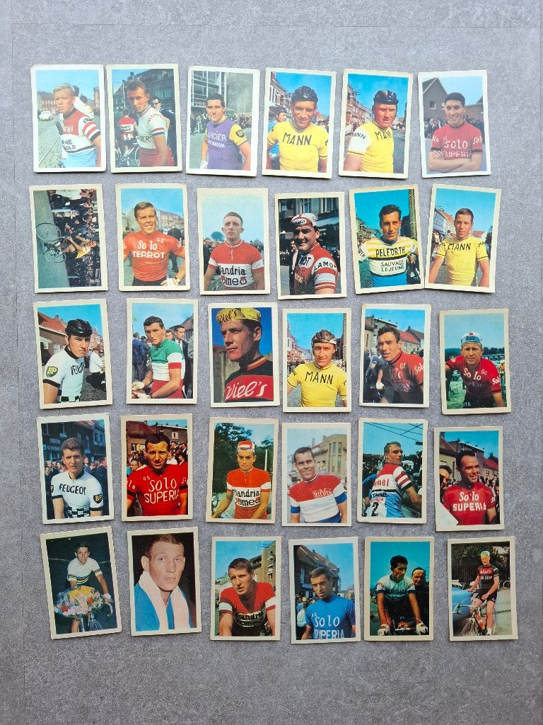 Wielrenners 1966 - Maple leaf, Verzamelen, Ophalen of Verzenden, Gebruikt, Spelerskaart