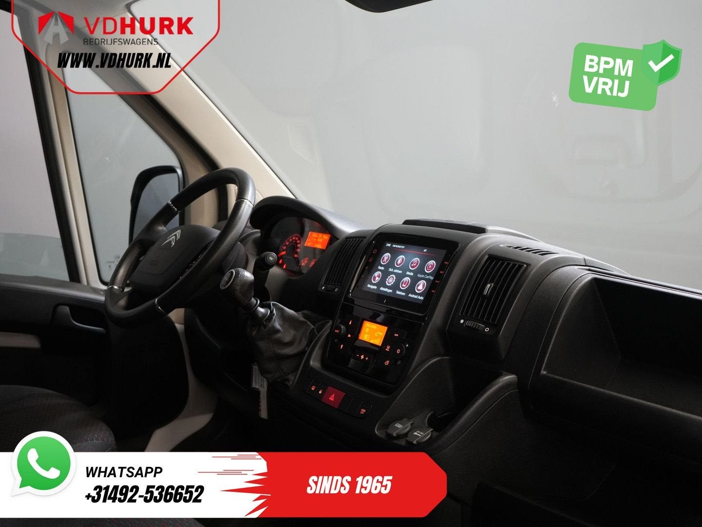Citroën Jumper 2.2 HDI L2H2 Carplay/ Navi/ Climate/ Cruise/, Autos, Achat, Entreprise, Citroën, Boîte manuelle