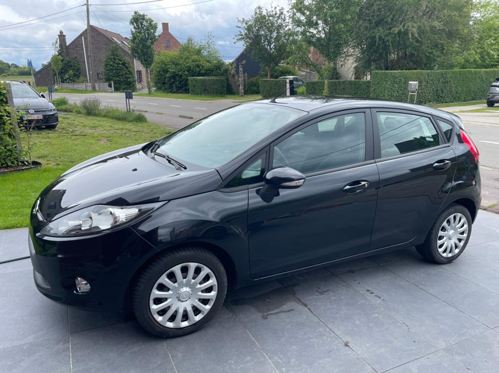 Ford fiesta 2012 - benzine, Autos, Ford, 1242 cm³, Euro 5, Achat, Noir