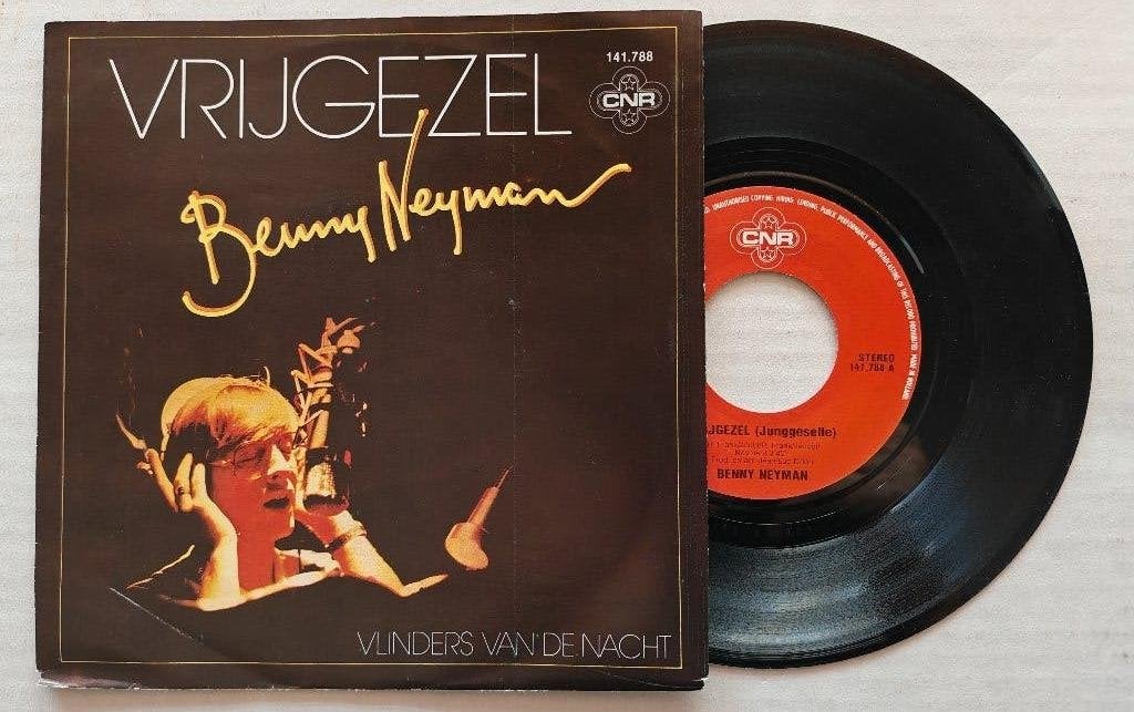 BENNY NEYMAN - Vrijgezel (45t), Enlèvement ou Envoi, Comme neuf, 7 inch, En néerlandais