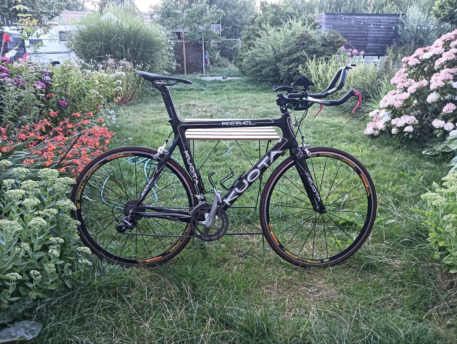 Kuota tijdritfiets, Ophalen, Carbon