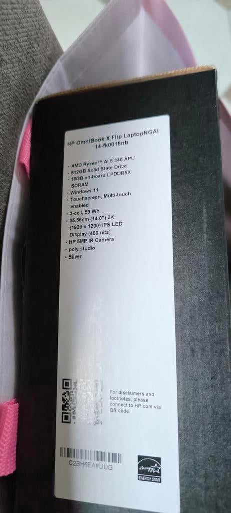 HP Omnibook X Flip, Informatique & Logiciels, Enlèvement ou Envoi
