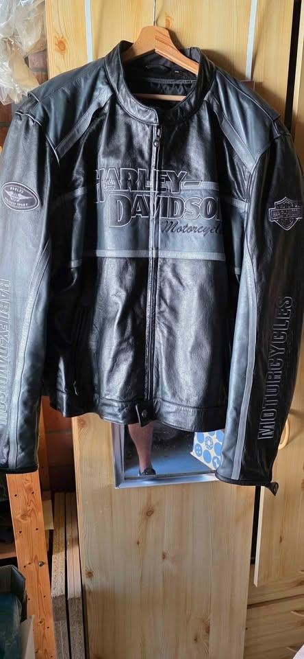 Harley Davidson Leder Motorvest XXXL, Motoren, Kleding | Motorkleding, Ophalen, Harley-Davidson, Heren, Jas | leer
