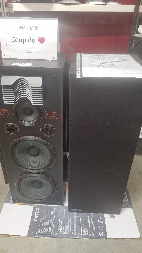 Baffles HIFI  Fischer STE 90 MK, TV, Hi-fi & Vidéo, Enceintes, Enlèvement, Utilisé