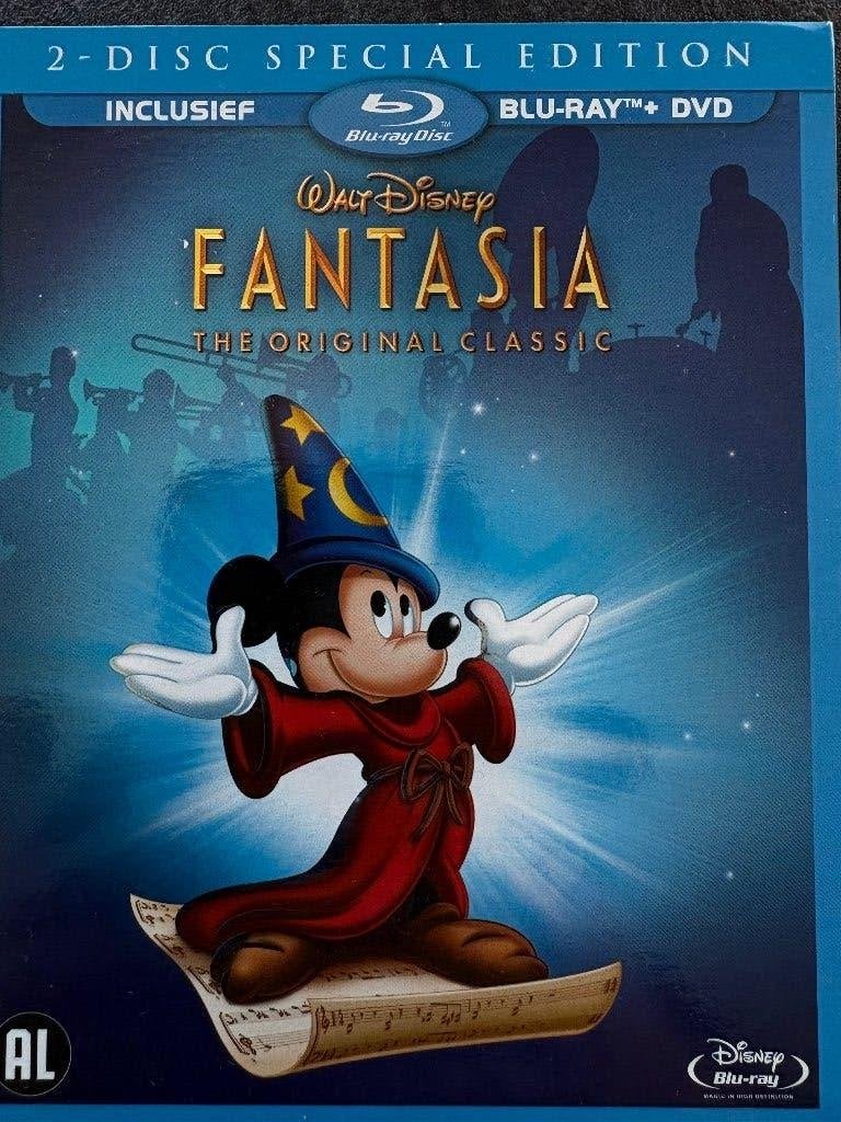 Fantasia Blu-ray, CD & DVD, Enlèvement ou Envoi, Film, Comprend un DVD, Néerlandais