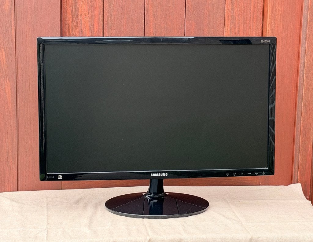 Samsung 24" LED Scherm, HDMI, Zo goed als nieuw, LED, Ophalen