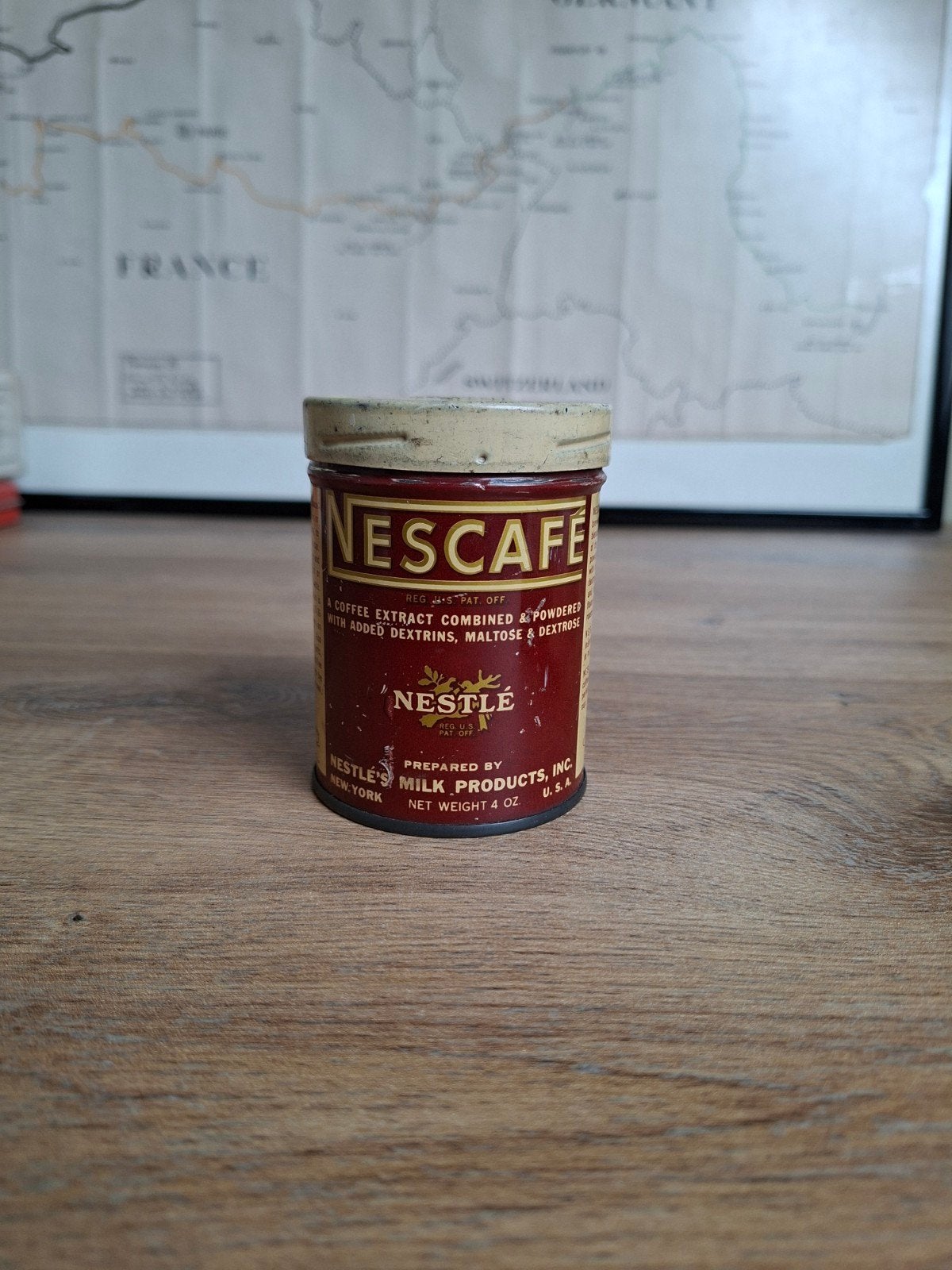 Boîte à café Nescafé US WW2, Enlèvement ou Envoi